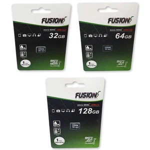 Tarjetas SD FUSION5 MicroSDXC 32 GB 64 GB 128 GB Música, Fotos, Videos, Almacenamiento de Datos - Imagen 1 de 10
