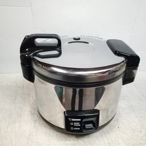 Calentador de arroz comercial sin cocinar Zojirushi NYC-36 20 tazas acero inoxidable - Imagen 1 de 23