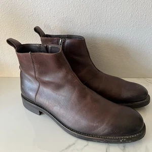 Wolverine Hombre 1000 Mile Montague Chelsea Cremallera Talla 10.5 Marrón - Imagen 1 de 7