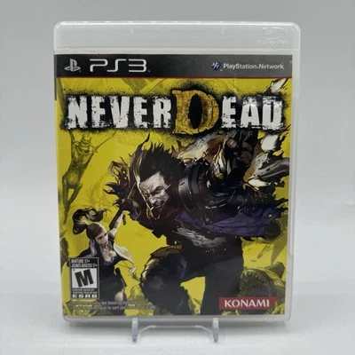 NeverDead (Sony PlayStation 3 PS3, 2012) Complete CIB W/ Manual - Tested & Works - Image 1 of 4