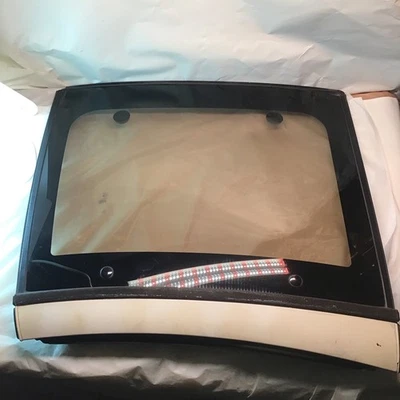 90-95 NISSAN Z32 300ZX 2+0 DRIVER SIDE T-TOP ROOF GLASS PANEL COVER WHITE OEM - Image 1 of 4