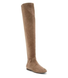 LUCKY BRAND GAVINA SUEDE OVER THE KNEE BOOTS  8.0 NEW IN BOX - Picture 1 of 11