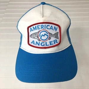 Magellan Outdoors Trucker Mütze Kappe Mesh blau rosa Fisch Einheitsgröße Herren Damen - Bild 1 von 6