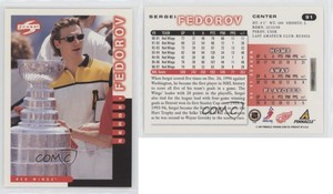 1997-98 Score Sergei Fedorov #91 HOF