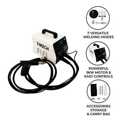 T-MECH Spot Welding Machine 3KW Vehicle Car Body Panel Dent Repair Puller Stud Welder