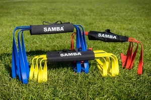 Samba Speed and Agility Hurdles Training Aid Jumping Footwork Drills 6-12" 6pcs - Picture 1 of 2