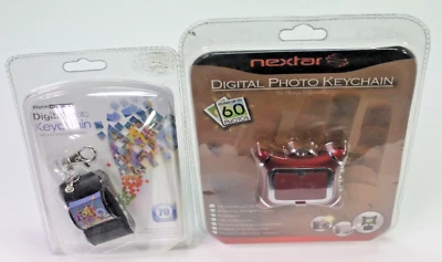 (2) Digital Photo KeyChains  Nextar & Digital Solutions New in sealed Packages - Image 1 of 4