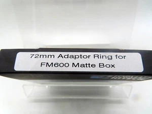 New Formatt Hitech 72mm Adaptor Ring For FM600 Matte Box - Picture 1 of 5