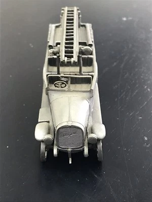 NIB Franklin Mint Pewter Fire Engines of the World Magirus "ULM" Autospritze - Image 1 of 4