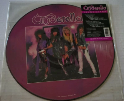 Cinderella - Night Songs - Limited Edition Lp Picture Disc 1987 Never Used - Image 1 of 4