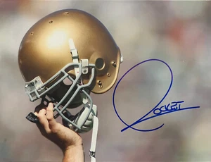 ROCKET ISMAIL SIGNED NOTRE DAME FIGHTING IRISH “HELMET” 5x7 PHOTO - Picture 1 of 1
