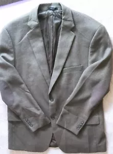Abrigo deportivo de lana para hombre 44R marrón parches en el codo de tweed para hombre profesor universitario - Imagen 1 de 12