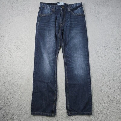 Paper Denim & Cloth Jeans Mens 32x30 Blue Denim Distressed Dark Wash Casual PD&C - Image 1 of 4