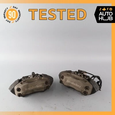 Juego de pinzas de freno delanteras izquierda y derecha OEM MERCEDES R230 SL500 CL500 Foto 1 de 4