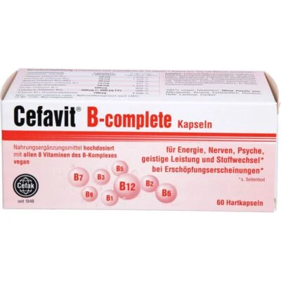 CEFAK KG CEFAVIT B complete Hartkapseln 60 St PZN16833943
