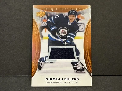 2022-23 UD Trilogy #38 Nikolaj Ehlers Jersey Card Winnipeg Jets Hockey Card NHL! - Image 1 of 4