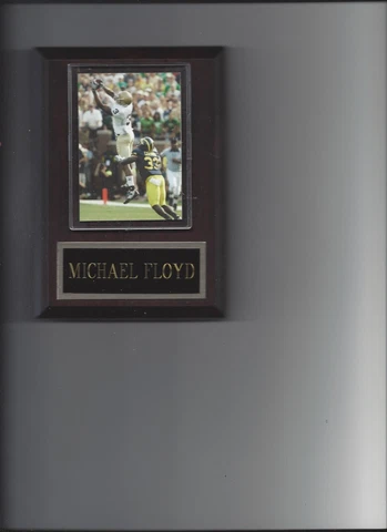 MICHAEL FLOYD PLAQUE NOTRE DAME FIGHTING IRISH NCAA Cover