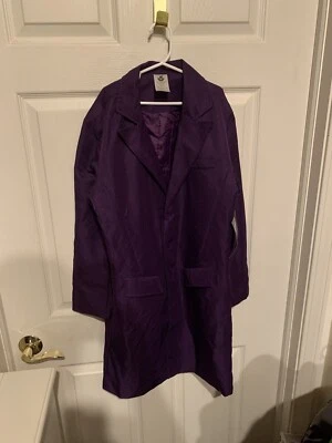 Jaqueta fantasia nova com etiquetas Spirit Halloween The Joker infantil tamanho XL 14-16 forrada - Imagem 1 de 4