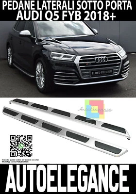 PEDANE LATERALI AUDI Q5 FYB 2017+ SOTTO PORTA ANTISCIVOLO LOOK SLINE SQ5 ..- - Imagen 1 de 4