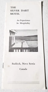 THE SILVER DART MOTEL Braddeck Nova Scotia tourist brochure - Picture 1 of 6