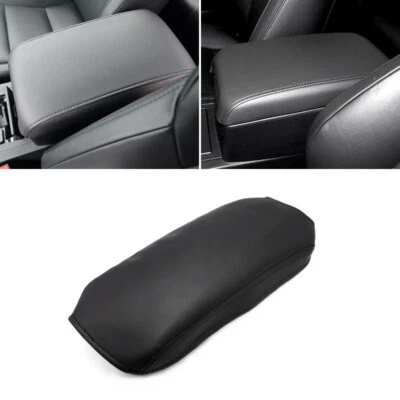 Center Console Armrest Box Leather Cover for Toyota Camry 2012-2017 All Black - image 1 of 4