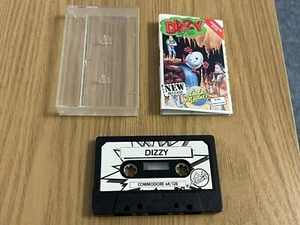 Codemasters Dizzy Commodore 64 Cassette - Working -👽👾Retro Gift Idea👾 - Afbeelding 1 van 12