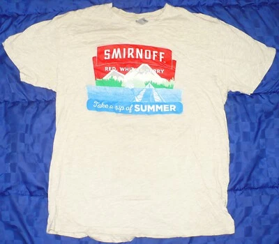 Camiseta Smirnoff Vodka Talla Grande Foto 1 de 3