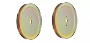 (2) Deck Spindle Pulleys fits John Deere Mower 42'' LA115 LA125 LA135 D110 D130 - Picture 1 of 1