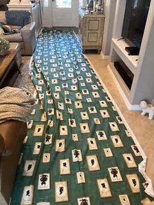 Rare Vintage Screen Printed English 1995 Fabric Roll "The Design Archives" VGC - Picture 1 of 7