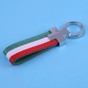 Italia Metal Llavero Cuero PU Llavero Llavero A3 - Imagen 1 de 4