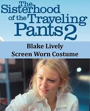 SCREEN WORN Blake Lively Costume Wardrobe Sisterhood Traveling Pants 2 COA Rare!