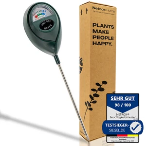 Feuchtigkeitsmesser Pflanzen Feuchtigkeitsmessgerät Gießanzeiger Sensor Erde - Bild 1 von 7