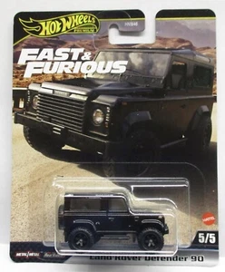 2024 HOT WHEELS FAST FURIOUS LAND ROVER DEFENDER 90 BLACK 5/5 - Picture 1 of 2