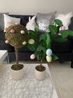 Target Bullseye Playground Easter Potted Plants Set Of 2 New