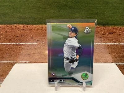 2021 Bowman Platinum Deivi Garcia RC #63 New York Yankees - Image 1 of 2