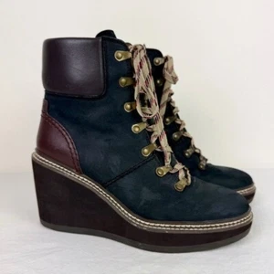 See by Chloe Wedge Hiking Boots - Picture 1 of 8