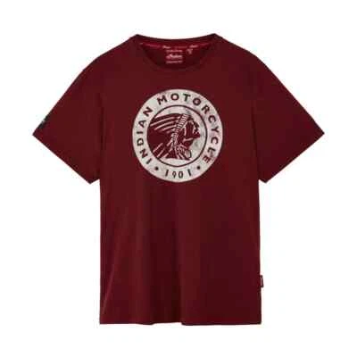 Indian Motorcycle Men's Circle Headdress Tee, Red | 2833398 Foto 1 de 2