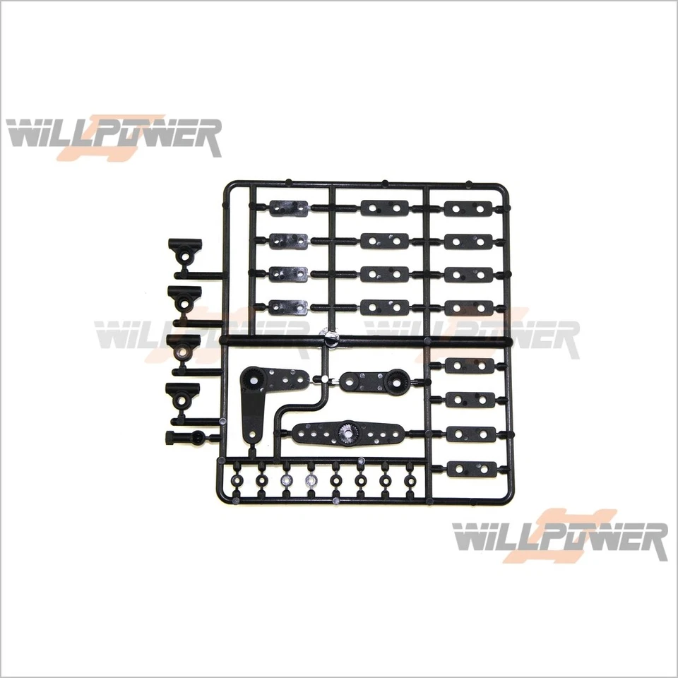 Servobrazo de dirección del acelerador #X3-59 (RC-WillPower) HongNor X3e SABRE X3S 3.0 Foto 1 de 1