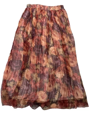 Falda De Colección Jonathan Martin Talla L Multicolor Estampado Floral Y2K Años 90 Friends Cottage Foto 1 de 4