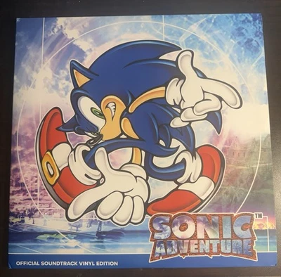 Sonic Adventure Official Soundtrack Vinyl Edition (Blue + White Vinyl) - Image 1 of 4