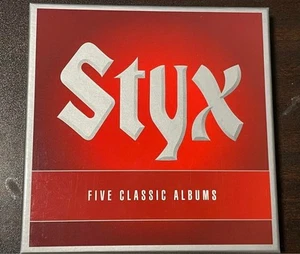 STYX FIVE CLASSIC ALBUMS 5CD BOX SET From Japan - Picture 1 of 19
