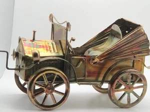 Metal Model T Car Replica Music Box That Plays "King of the Road" - Picture 1 of 9