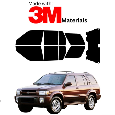 Kit de tinte de ventana precortado para Infiniti Qx4 97-03 color estable cerámica hecho con 3M Foto 1 de 4