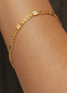Gold Bracelet 18KT - Picture 1 of 5