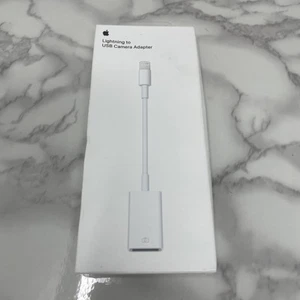 Apple Lightning to USB A1440 Camera Adapter MD821ZM/A Box Is Open But Item New - Photo 1/3