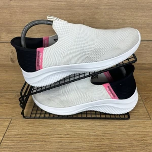 Skechers Schuhe Damen Gr. UK 5 Slip Ins Freisprecheinrichtung Arbeit Fitness Laufen Turnschuhe - Bild 1 von 11