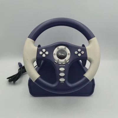 Naki Minicube Gear Racing Wheel Compatible with Nintendo GameCube - Image 1 of 4
