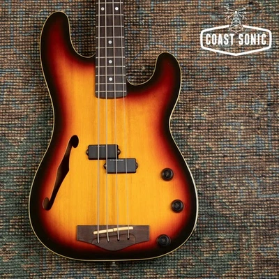 Bajo Fender Precision P 1993 semi hueco PBAC-100 hecho en Japón Foto 1 de 4