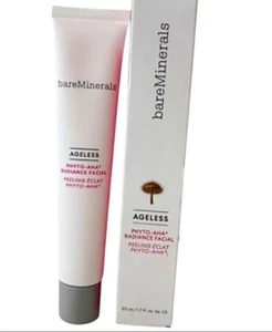 Bare Minerals Ageless Phyto AHA Radiance Facial Full 50ml 1.7 oz +free Ship - Picture 1 of 5