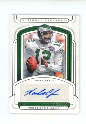 Panini National Treasures Randall Cunningham 2024/99 automático #SIGSRCM Foto 1 de 2